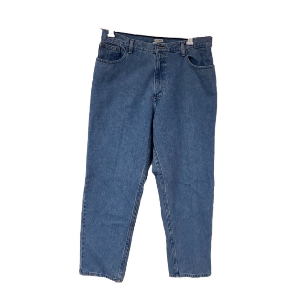 L.L. Bean Women's ORIGINAL/RELAXED FIT Jeans - Blue